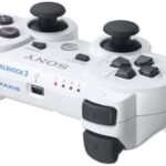 PS3 Dualshock 3 wireless controller - White (Renewed)
